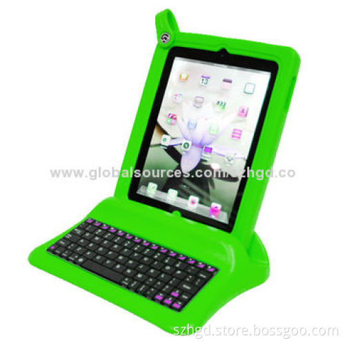 Bluetooth Keyboard Leather Case for iPad 2/3/4, OEM and ODM Orders Welcomed